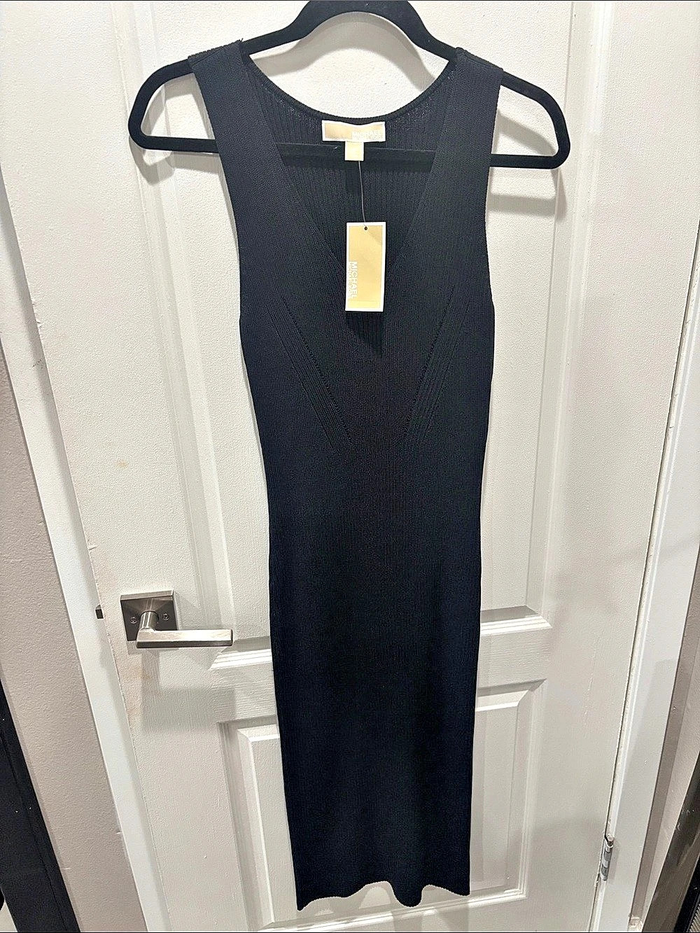 Michael Kors Black Sleeveless Maxi Dress Size Small NWT